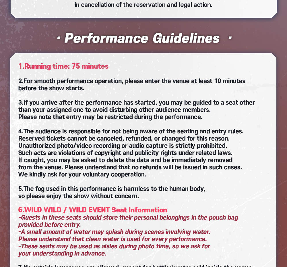 Biglietto per il musical Wild Wild After Party a Seoul